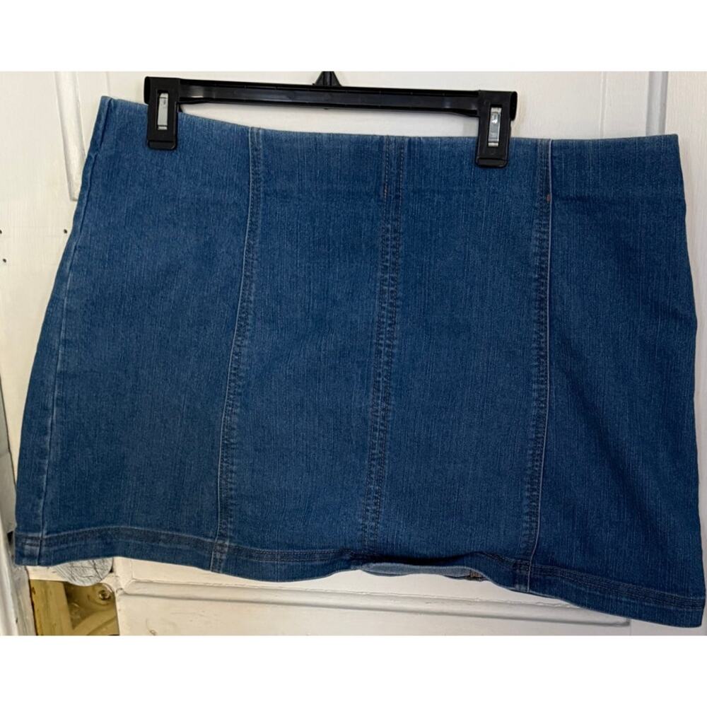 Denim Jean Skirt XXL